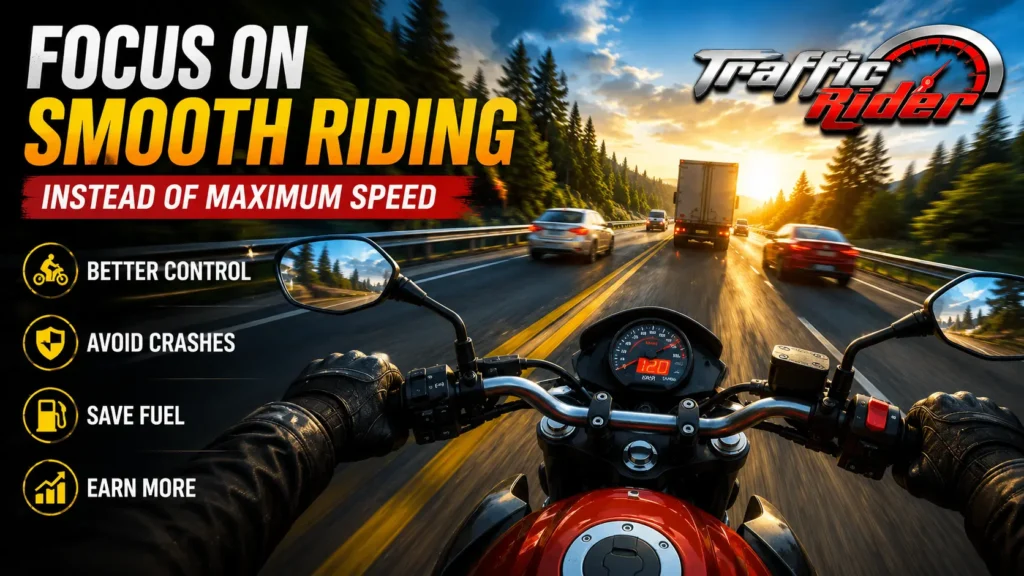 10 Expert Traffic Rider Tips & Tricks to Improve Your Gameplay in 2026 2 Smooth ride in the sunset rush